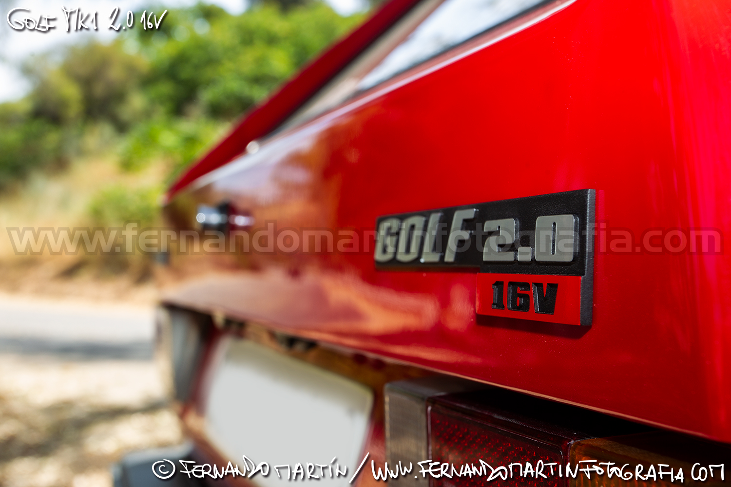 VW Golf MK1 swap 2.0 16v